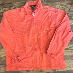 J. Crew Orange Performance Jacket Lightweight